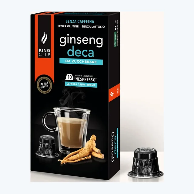 Ginseng Deca da zuccherare - Capsule Nespresso®*