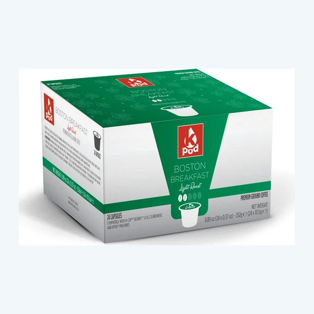 KPod® BOSTON BREAKFAST Keurig Compatible Coffee Pods