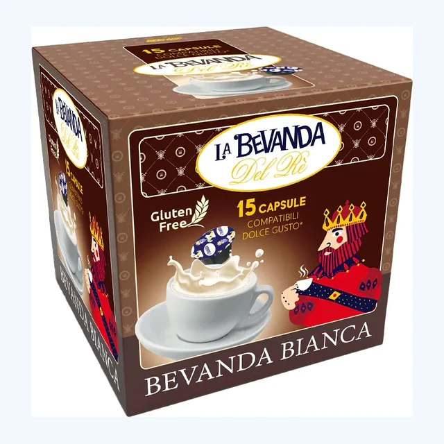 15 Capsule Dolce Gusto - Bevanda Bianca (Latte)