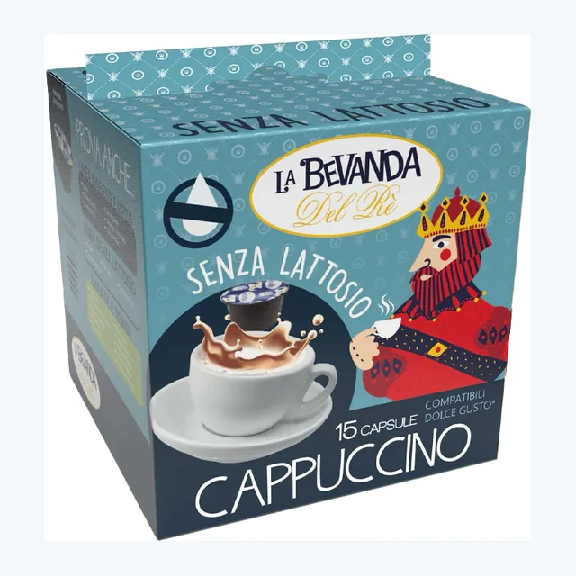 15 Capsule Dolce Gusto - Cappuccino senza Lattosio