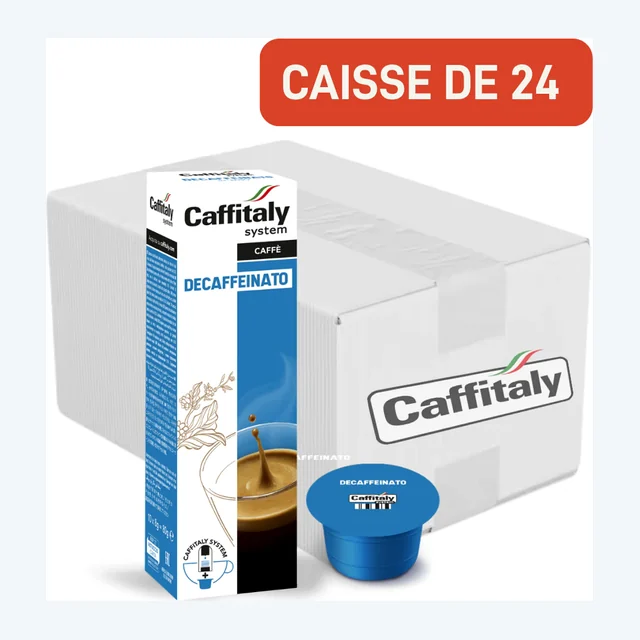 Caffitaly | Décaffeinato - caisse de 24