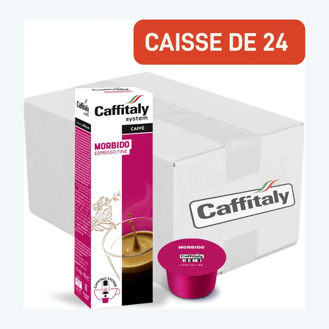 Caffitaly | Morbido - caisse de 24