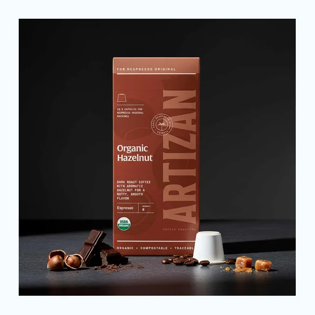 Artizan Pods: Organic Hazelnut (10x)
