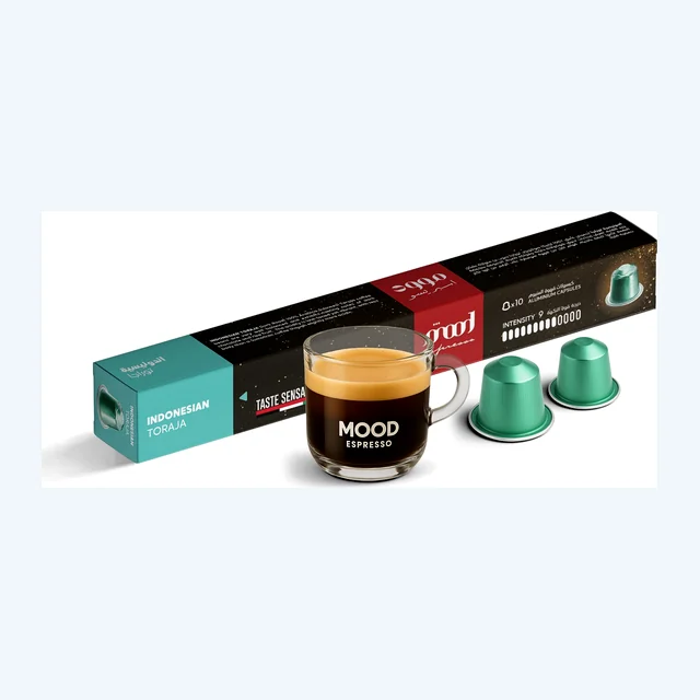 Indonesian Toraja - Single Origin, 100% Arabica, Nespresso Compatible Aluminium Capsules, 10 Pods
