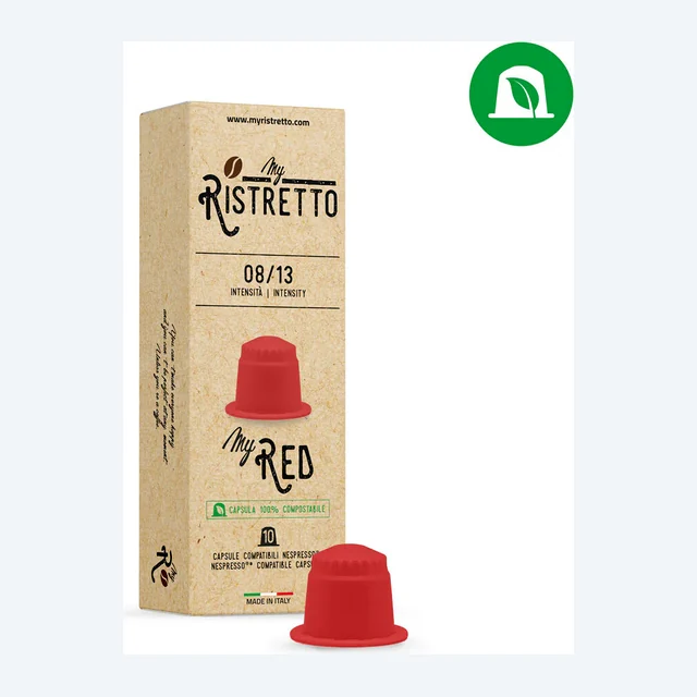My Red Compostabile 100 capsule
