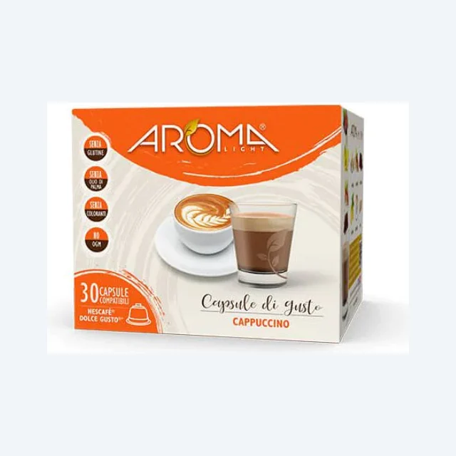 AROMA Cappuccino 30 Capsule Compatibili Dolce Gusto*