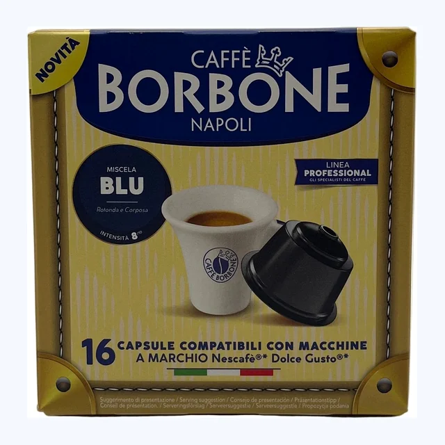Borbone compatibili Dolce Gusto®* Miscela Blu 16 capsule