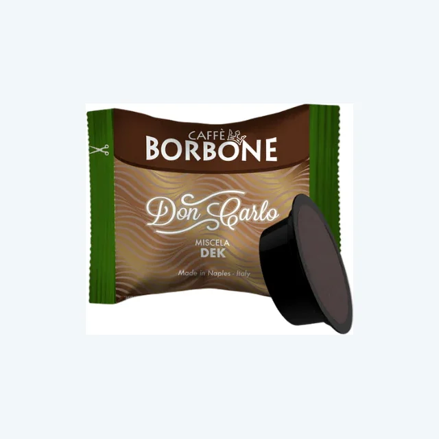 Borbone Don Carlo Decaffeinato compatibili Lavazza®* A Modo Mio®* 50 capsule
