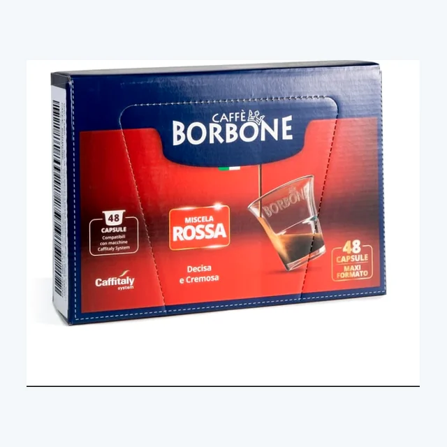 Caffitaly®* miscela Rossa Caffè Borbone 48 capsule