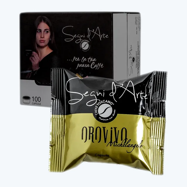 Capsule Caffè Segni d'Arte Oro Vivo