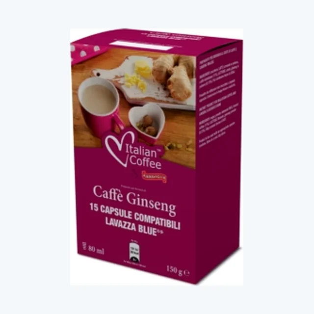 Capsule Compatibili Lavazza Blue* Ginseng Malese Dolce