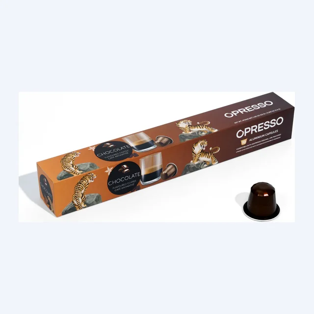 朱古力風味 鋁製咖啡膠囊Chocolate Flavoured Capsules