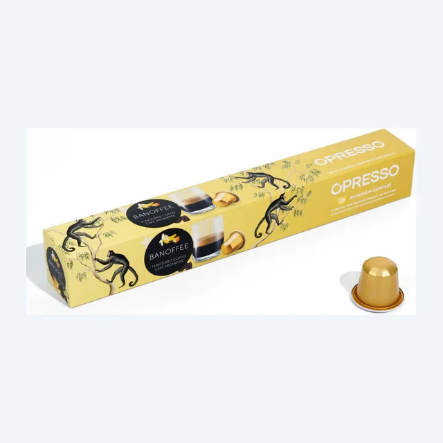 經典香蕉拖肥批  鋁製咖啡膠囊 Classic Banoffee Pie Coffee Capsules