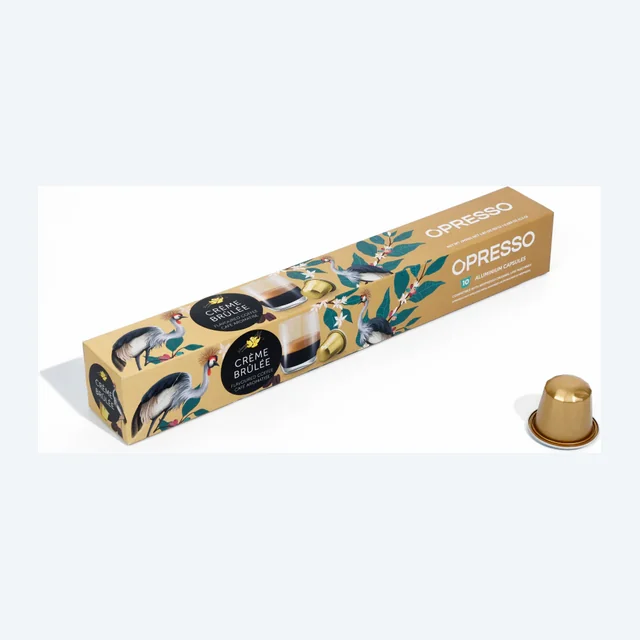 法式焦糖燉蛋 鋁製咖啡膠囊 Crème Brûlée Coffee Capsules