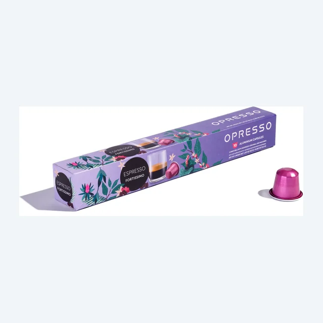 特濃濃縮 鋁製咖啡膠囊 Espresso Fortissimo Coffee Capsules