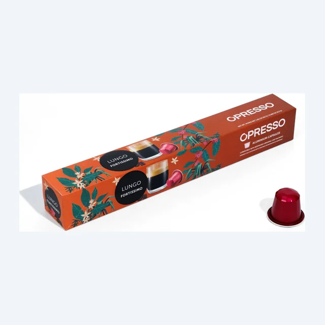 特濃長杯 鋁製咖啡膠囊 Lungo Fortissimo  Coffee Capsules