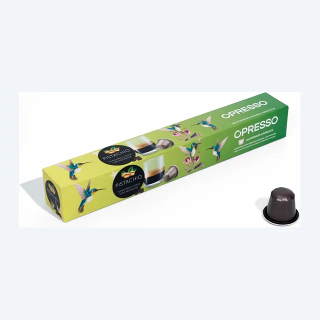 開心果特濃   鋁製咖啡膠囊 Pistachio Crush Coffee Capsules
