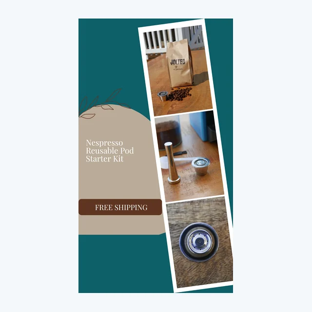 Starter Kit  (Nespresso Compatible) $109  Save $40 Includes Coffee! Free shipping also!