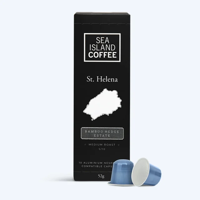 St Helena Coffee Pods, Bamboo Hedge Estate