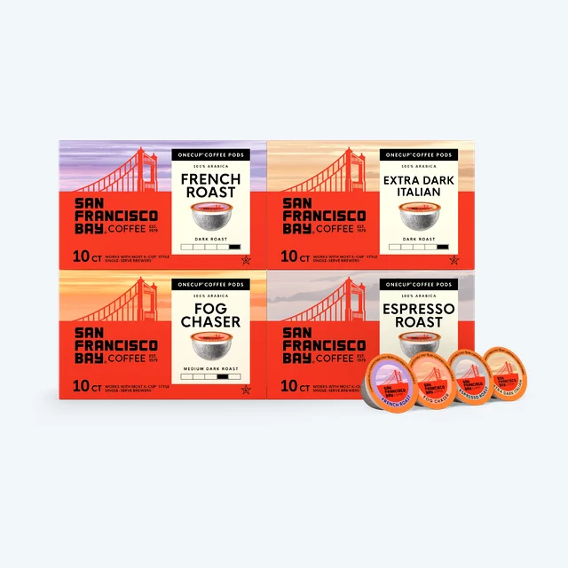 Dark Roast Collection Variety Pack OneCUP™ Coffee Pods, 40 Count