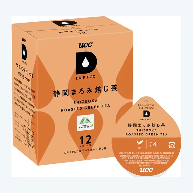 UCC DRIP POD ドリップポッド 静岡まろみ焙じ茶 12個入【KEURIG(キューリグ)ではご利用頂けません】