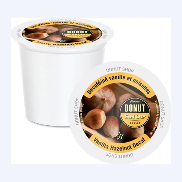 Authentic Donut Shop - DECAF Vanilla Hazelnut 24 Pack