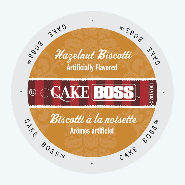 Carlo's Bake Shop - Hazelnut Biscotti 24 Pack