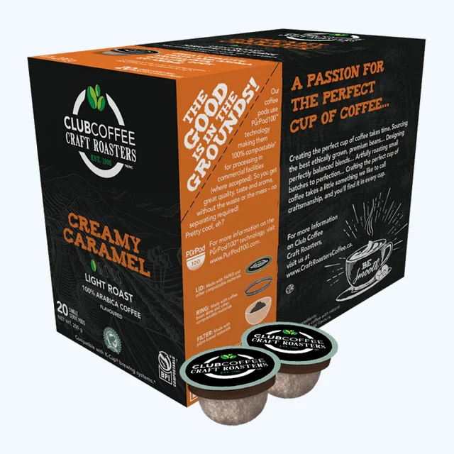 Club Coffee - Creamy Caramel 20 Pack