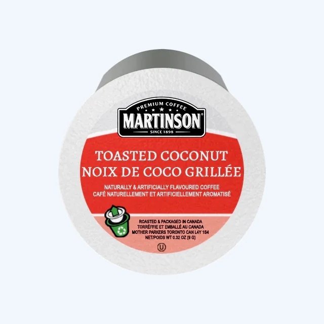 Martinson Coffee - Toasted Coconut 24 Pack