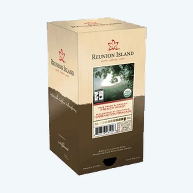 Reunion Coffee - French Roast Organic Pods 16 PODS