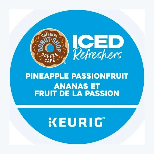 The Original Donut Shop Iced Refreshers Pineapple Passionfruit 10ct