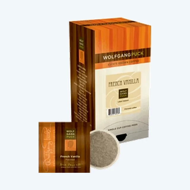Wolfgang Puck - French Vanilla Coffee Pods 18 Ct