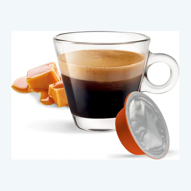 Bonini Lavazza A Modo Mio Compatible Caramel Coffee Pods x10