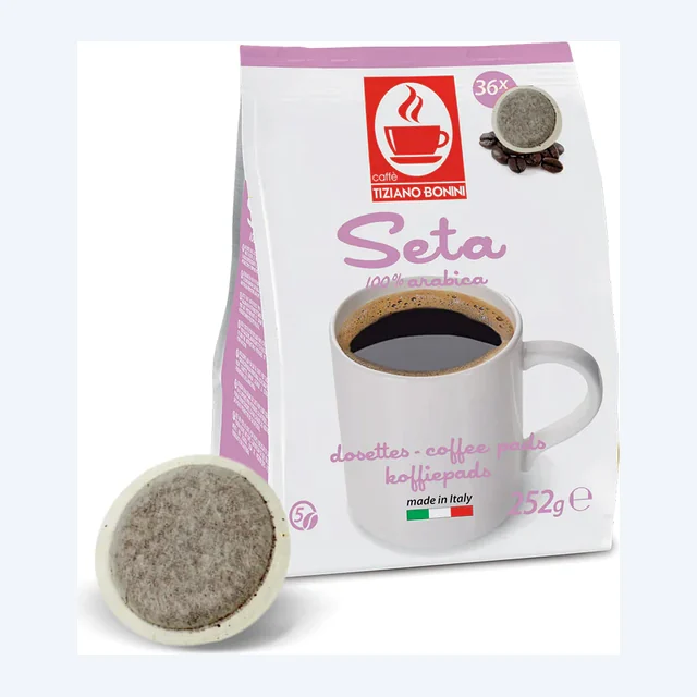 Bonini Seta Senseo Compatible Coffee Pods x36