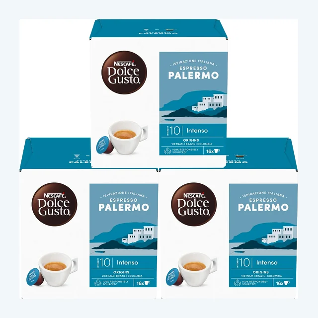 Dolce Gusto Espresso Palermo 3x16 Coffee Pods