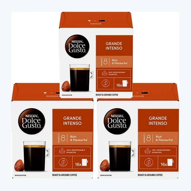 Dolce Gusto Grande Intenso Coffee Pods 3x16