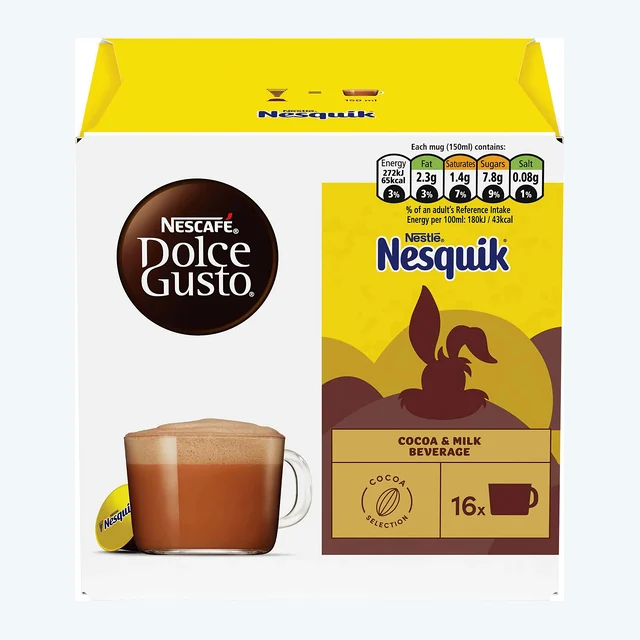 Dolce Gusto Nesquik Hot Chocolate Pods