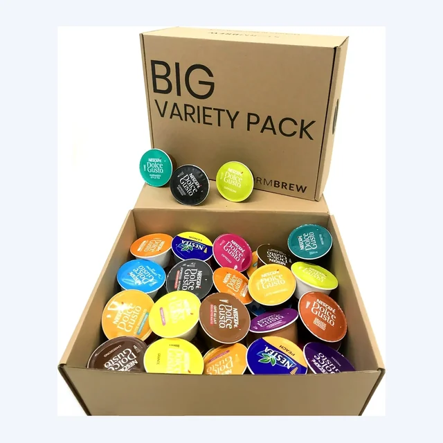 Dolce Gusto Pod Variety Pack – 32 Drinks in StormBrew Gift Box