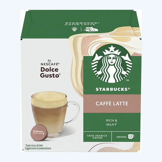 Dolce Gusto Starbucks Caffé Latte Coffee Pods