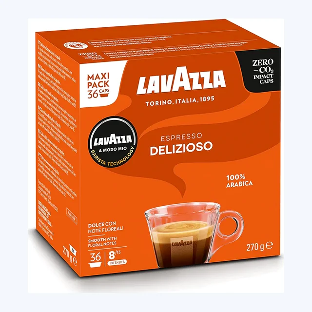 Lavazza A Modo Mio Espresso Delizioso 36 Coffee Pods