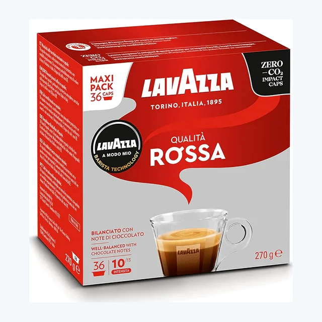 Lavazza A Modo Mio Qualita Rossa 36 Coffee Pods
