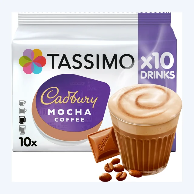 Tassimo Cadbury Mocha Hot Chocolate Pods