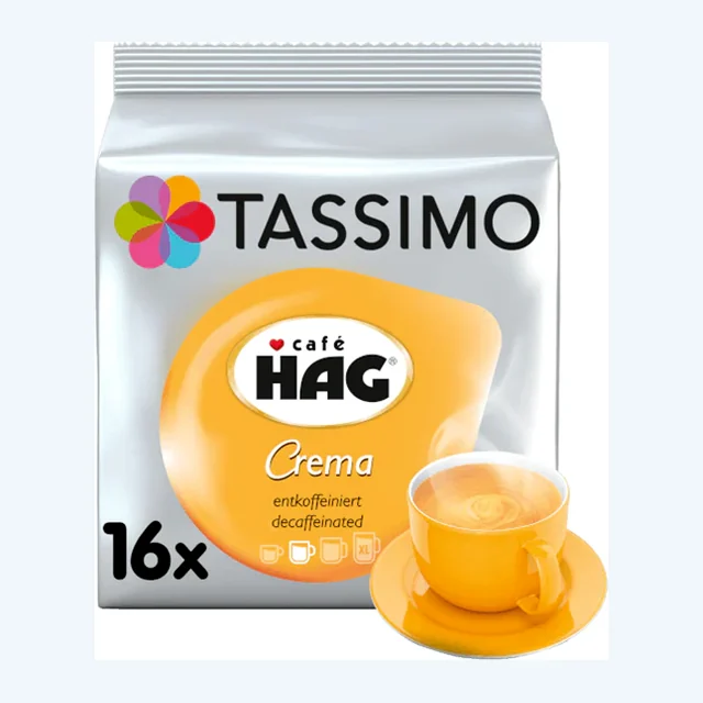 Tassimo Cafe Hag Decaffinated Coffee Pods
