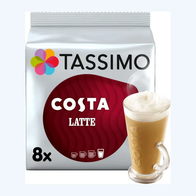 Tassimo Costa Latte Coffee Pods