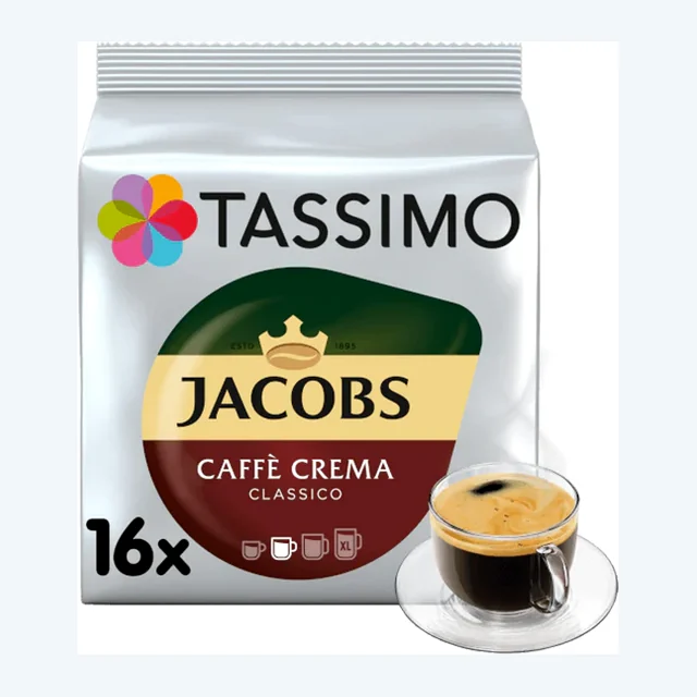 Tassimo Jacobs Caffé Crema Classico Coffee Pods