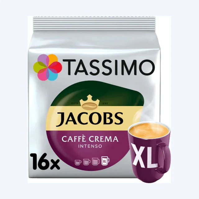 Tassimo Jacobs Caffé Crema Intenso XL Coffee Pods