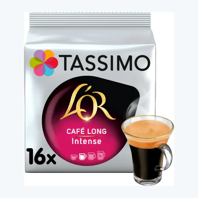 Tassimo L'OR Cafe Long Intense Coffee Pods