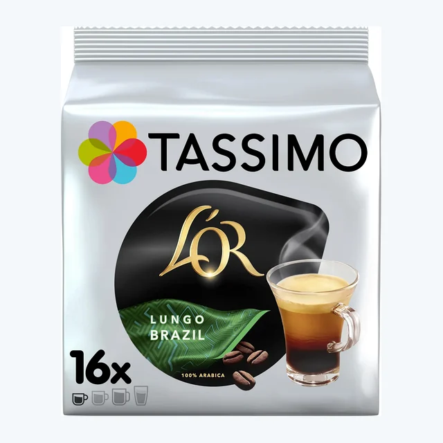 Tassimo L'OR Lungo Brazil Coffee Pods