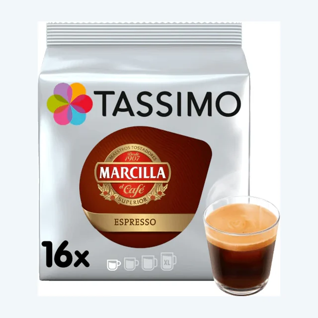 Tassimo Marcilla Espresso Coffee Pods