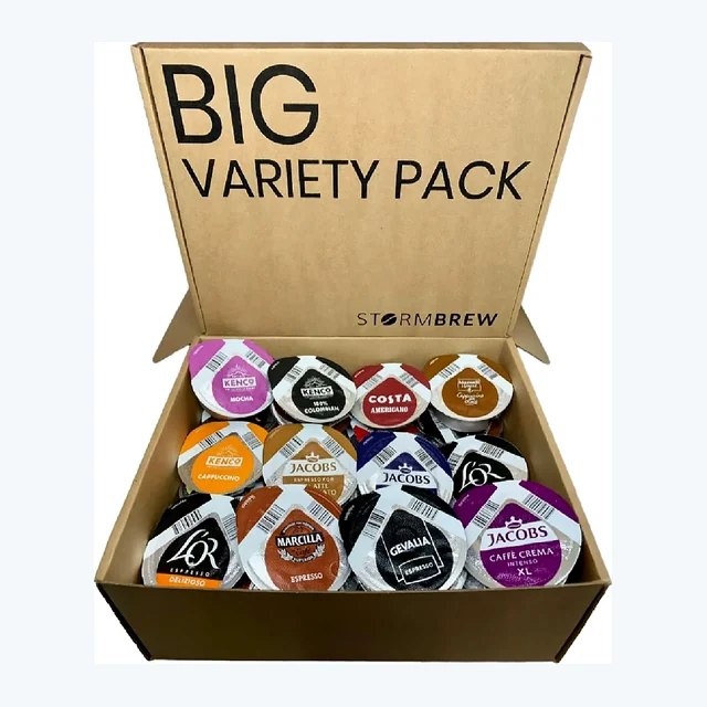 Tassimo Variety Pack – 36 Blends of Coffee, Tea & Hot Chocolate in StormBrew Gift Box